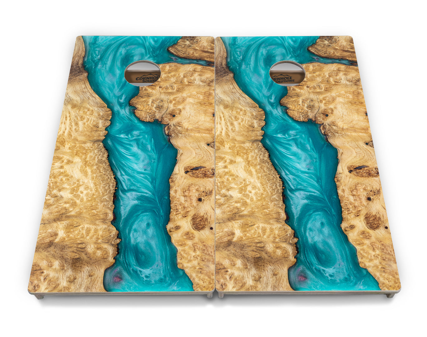 Epoxy Color Cornhole Boards - Professional Tournament Series