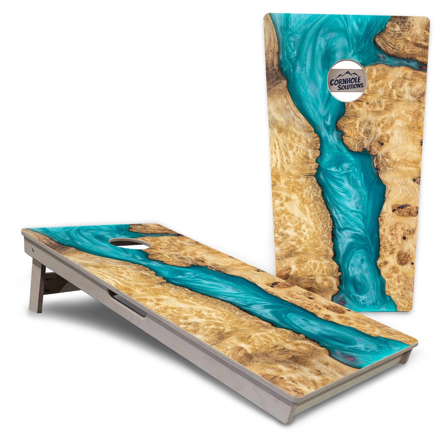 Epoxy Color Cornhole Boards - Professional Tournament Series