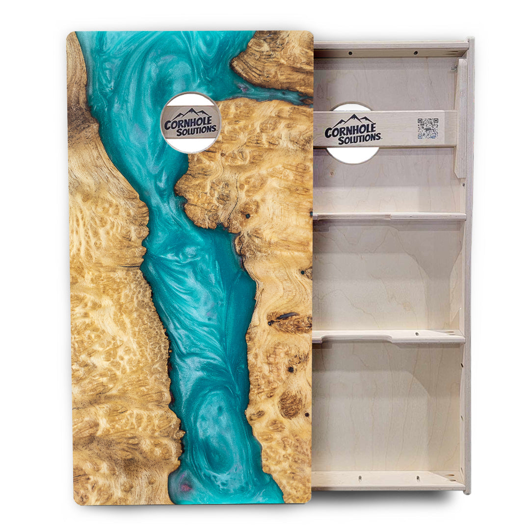 Epoxy Color Cornhole Boards - Professional Tournament Series