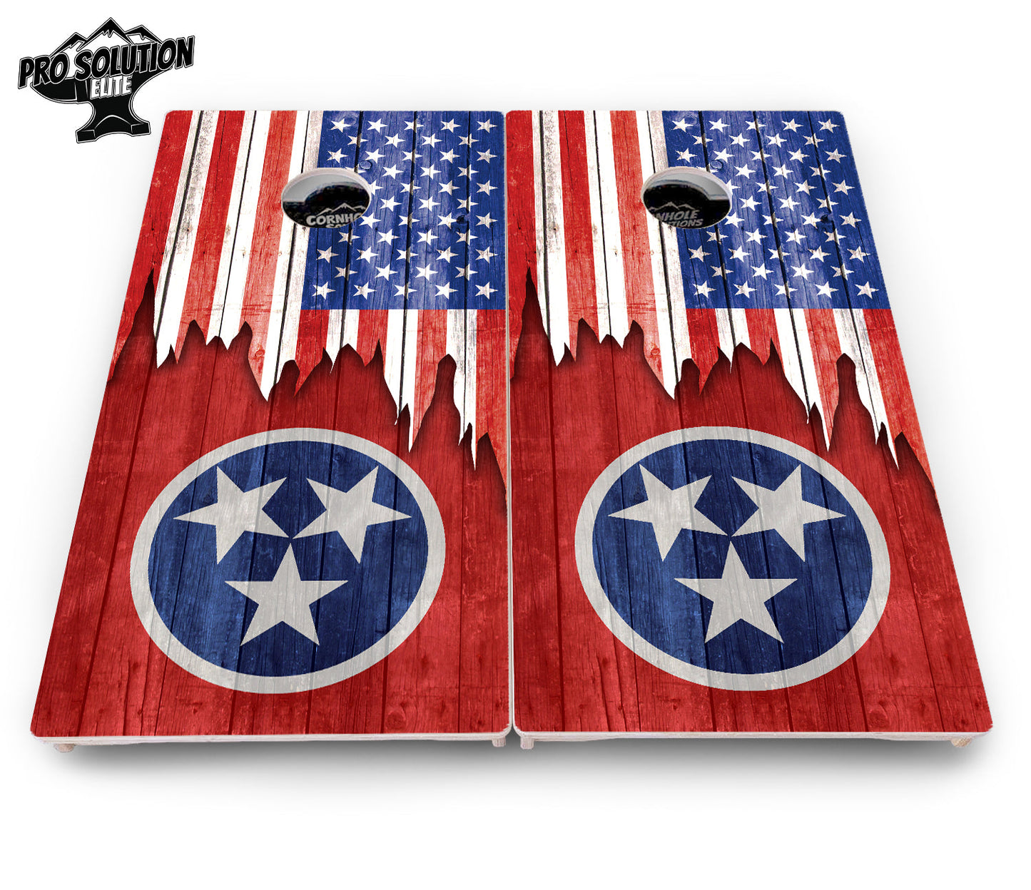 State Flag Designs South Dakota to Wyoming Cornhole Boards - Pro Solution Elite Series
