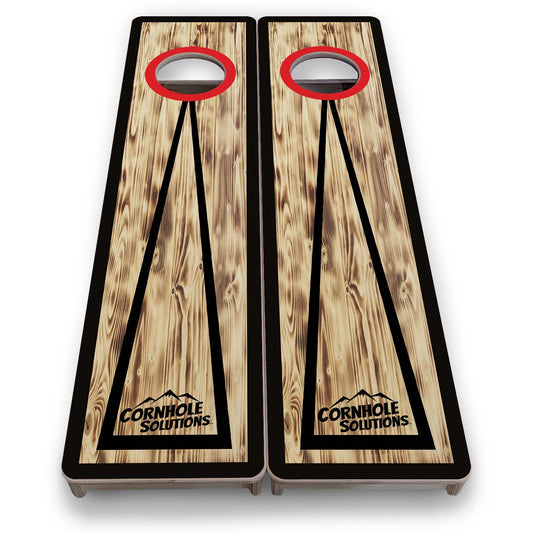 Training Skinny Boards - Burnt Triangle CS Logo