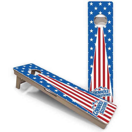 Cornhole Training Boards - Stars and Stripes