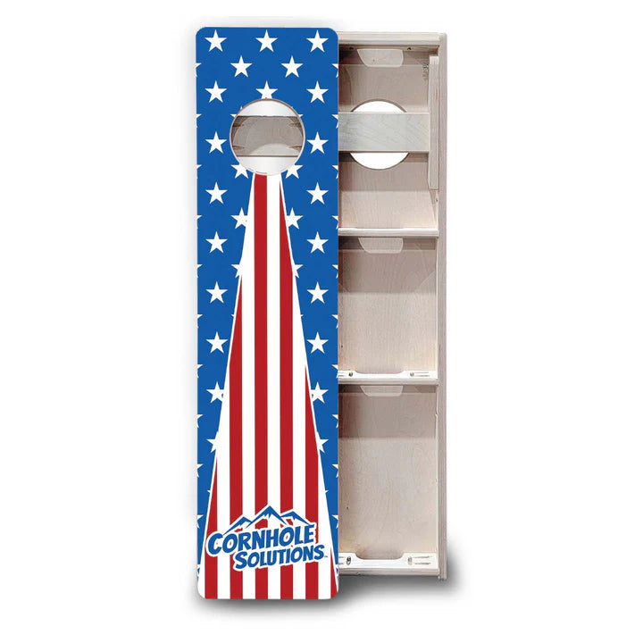 Cornhole Training Boards - Stars and Stripes