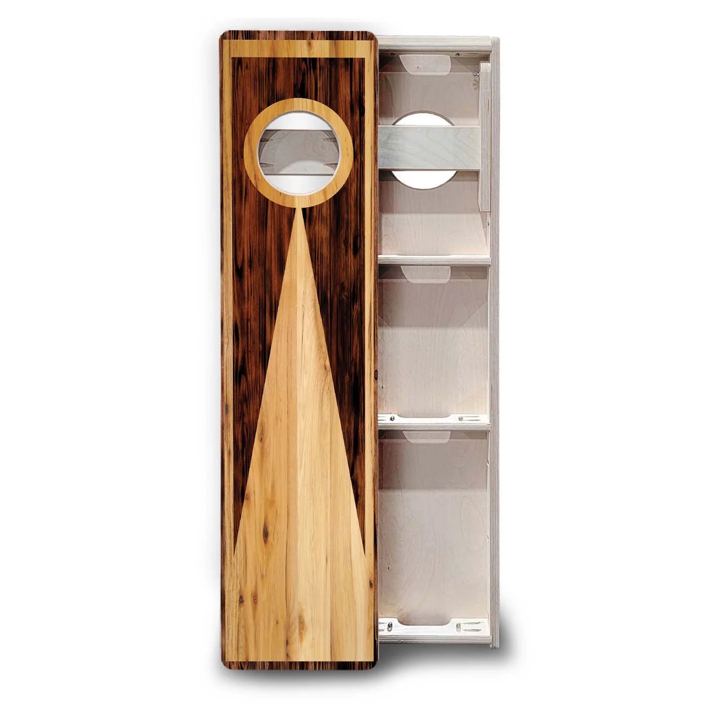 Cornhole Training Boards - Wooden Triangle