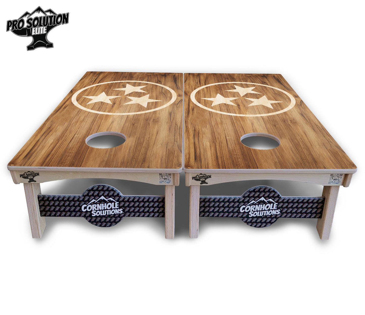 TN Tri-Star Cornhole Boards - Pro Solution Elite Series