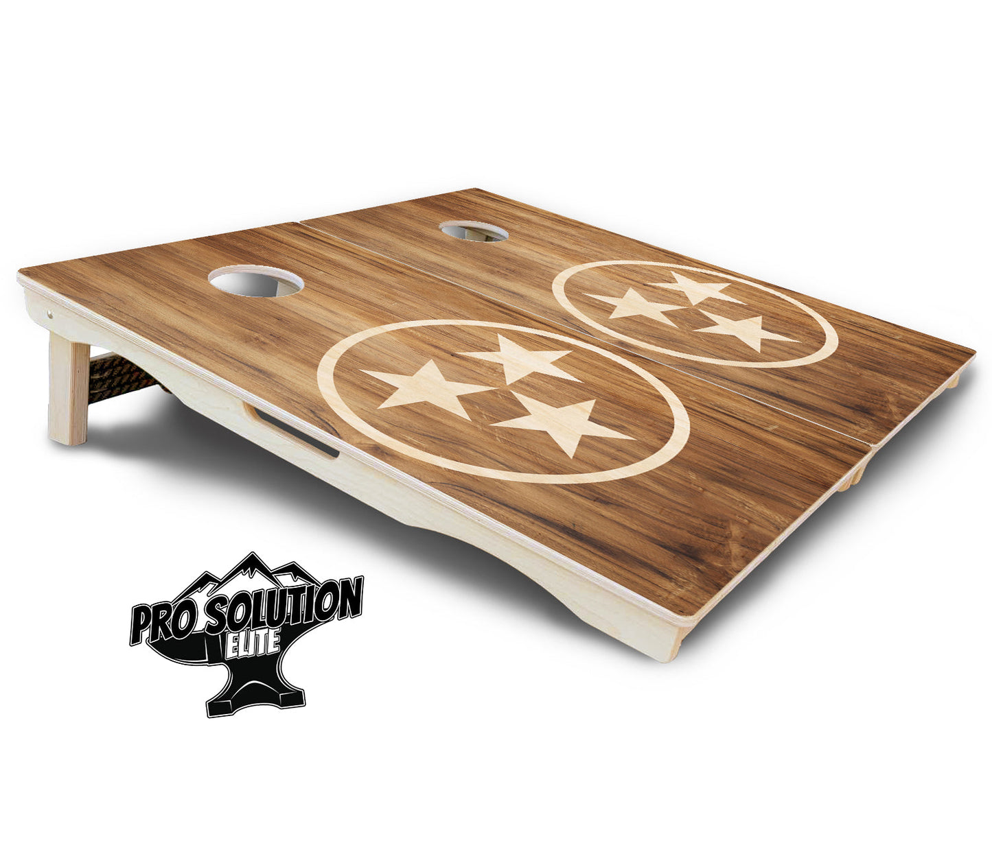 TN Tri-Star Cornhole Boards - Pro Solution Elite Series