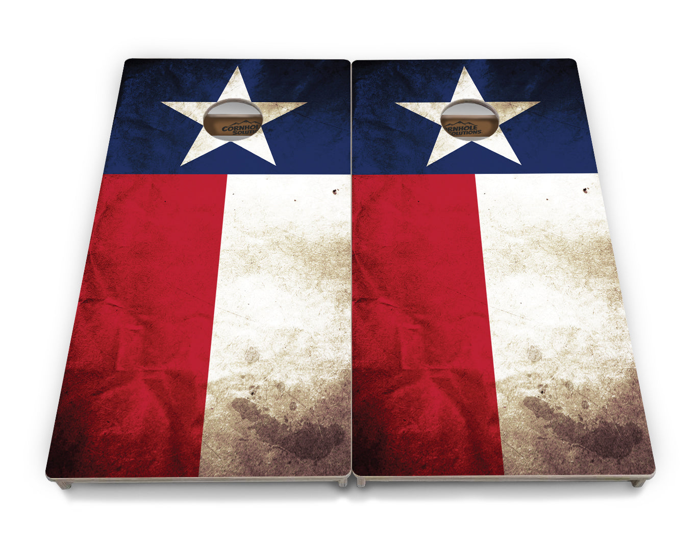 Texas Flag Cornhole Boards - Professional Tournament Series