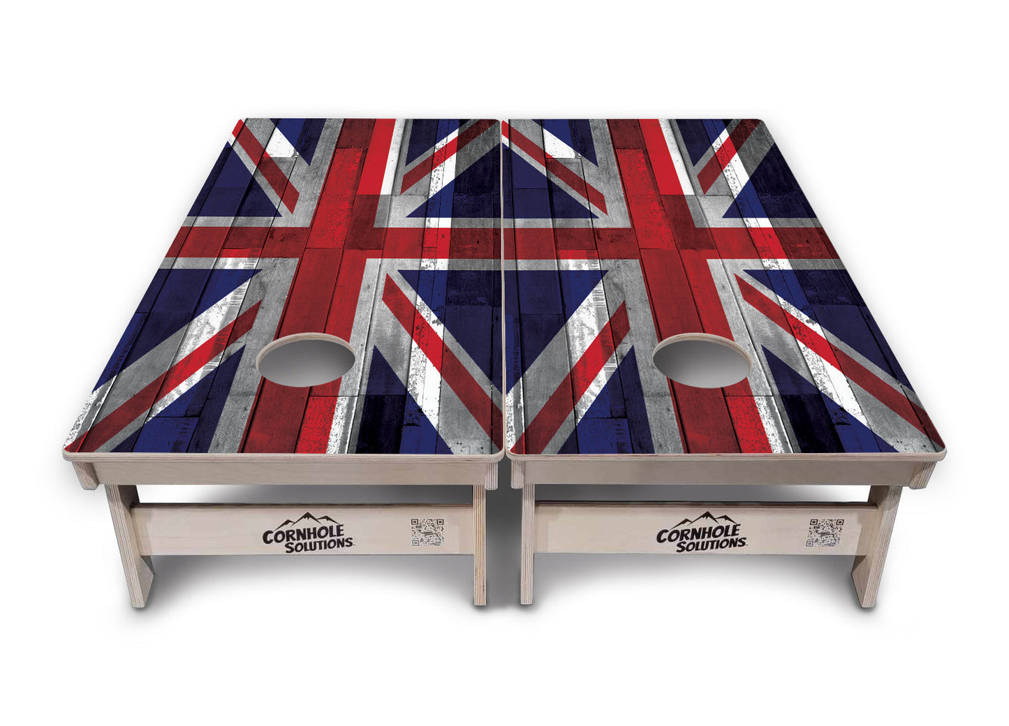 USA / Canada / Union Jack Plank Flags Cornhole Boards - Professional Tournament Series