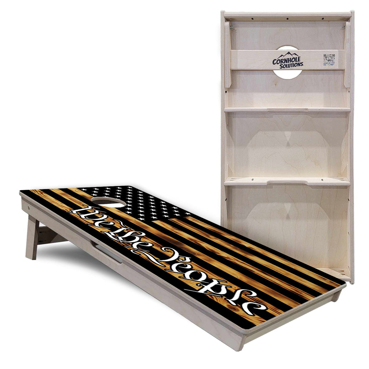 WTP Rustic Flag Cornhole Boards – Tournament Series