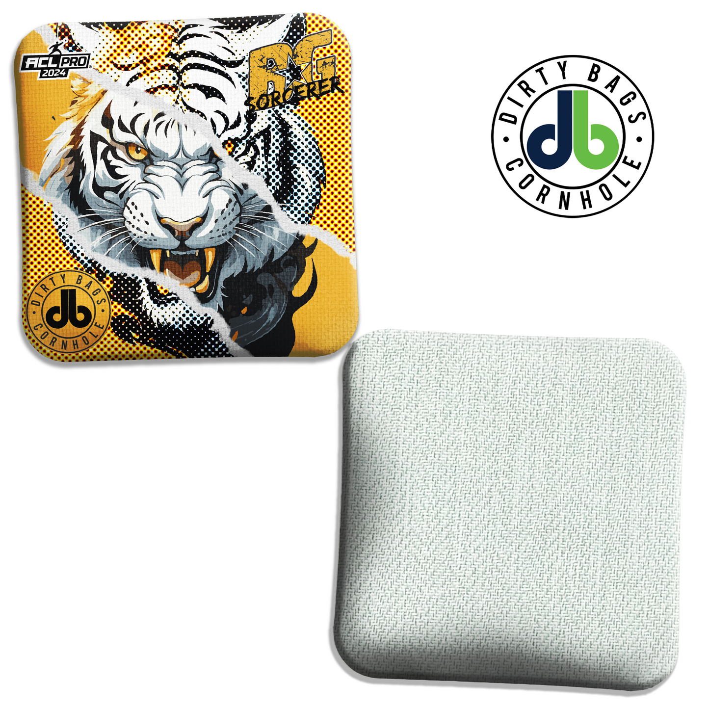 BG Cornhole Sorcerer - White Tiger