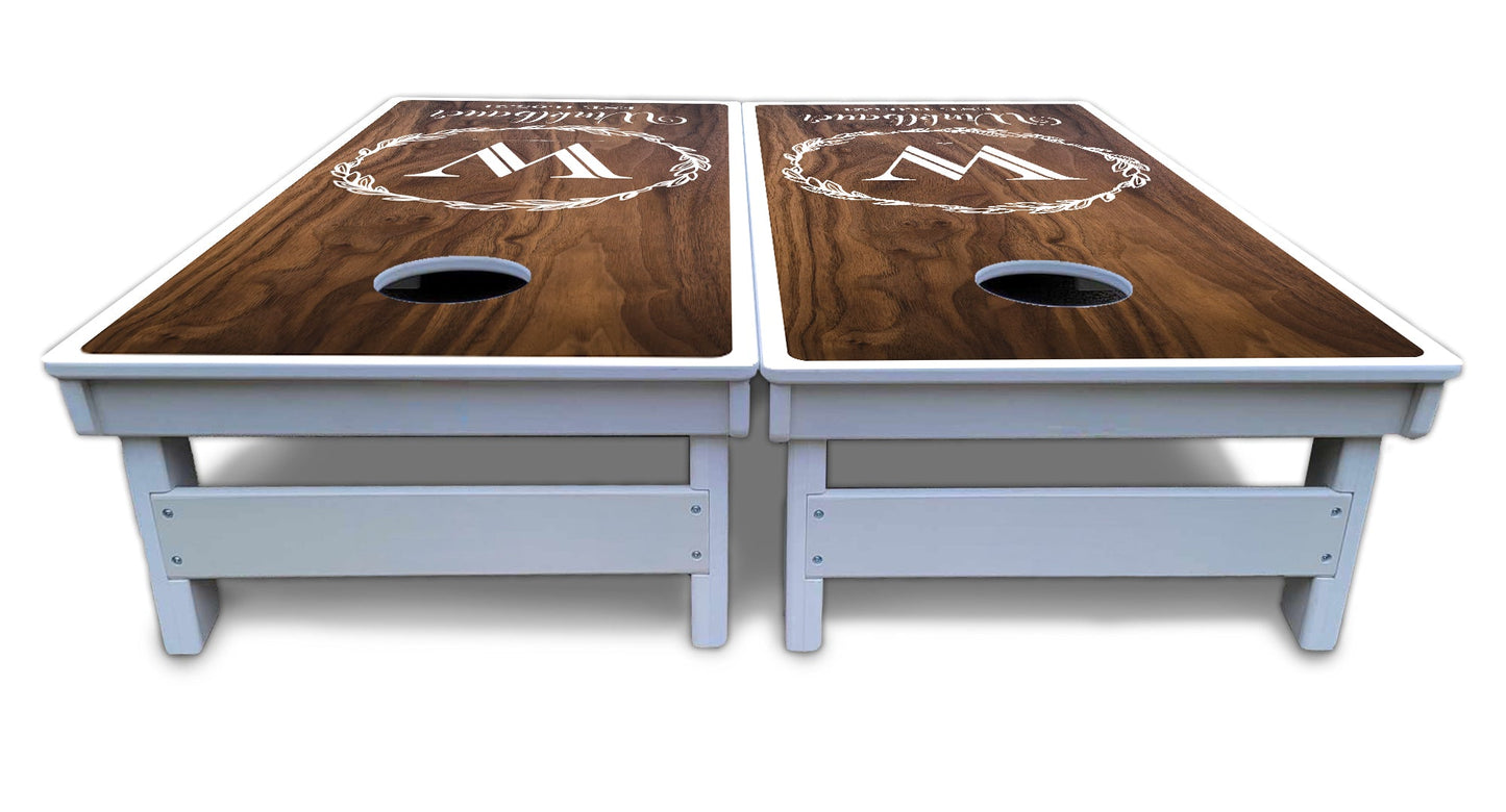 Wreath Cornhole Boards - All Weather Series