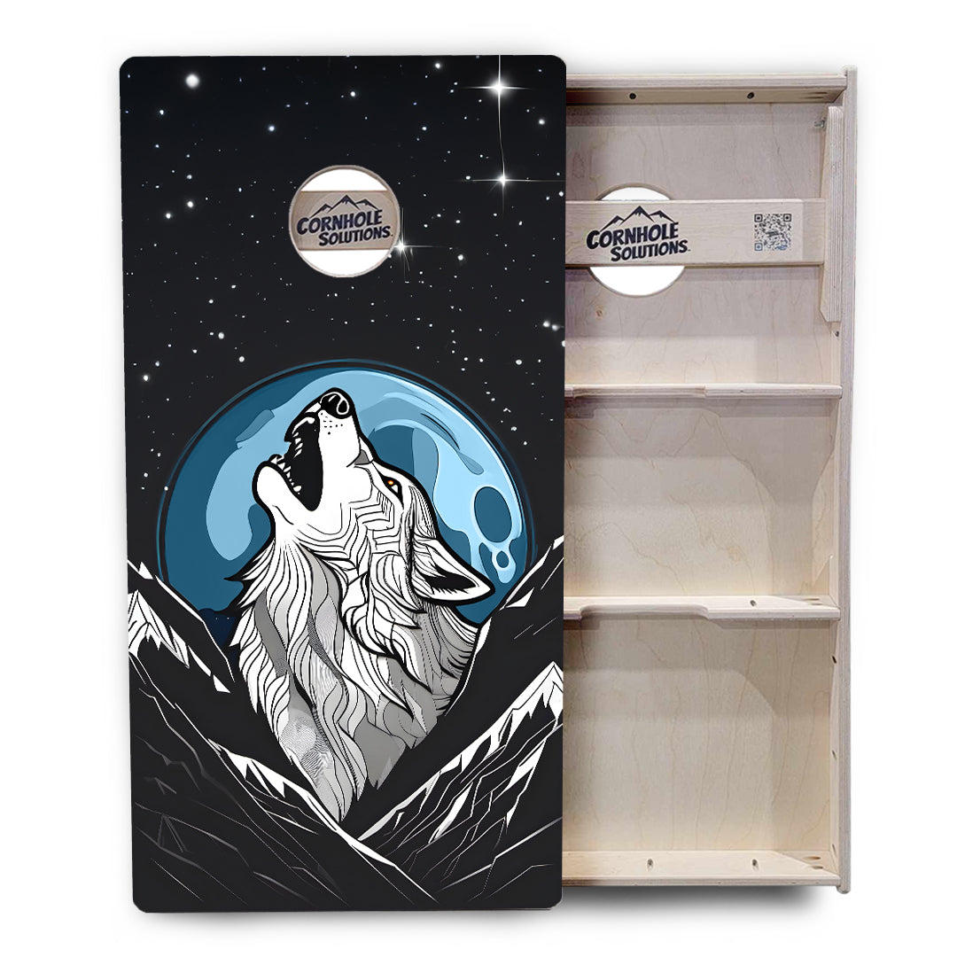 Wolf Howling Cornhole Boards - Professional Tournament Series