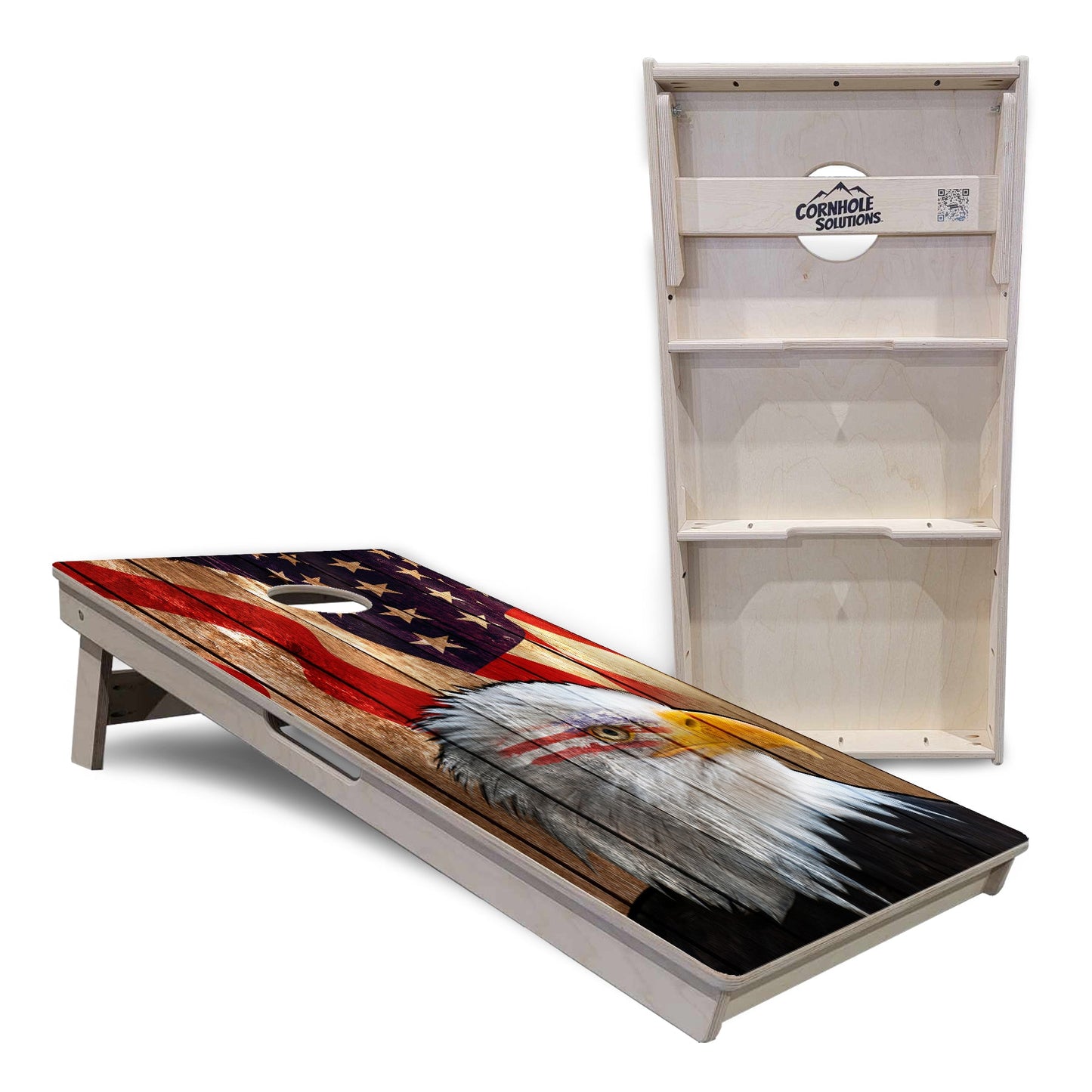 Wooden Eagle Cornhole Boards - Professional Tournament Series