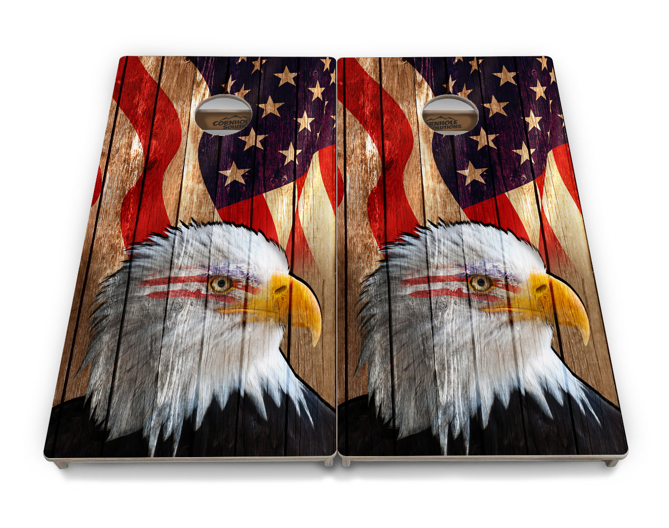 Wooden Eagle Cornhole Boards - Professional Tournament Series