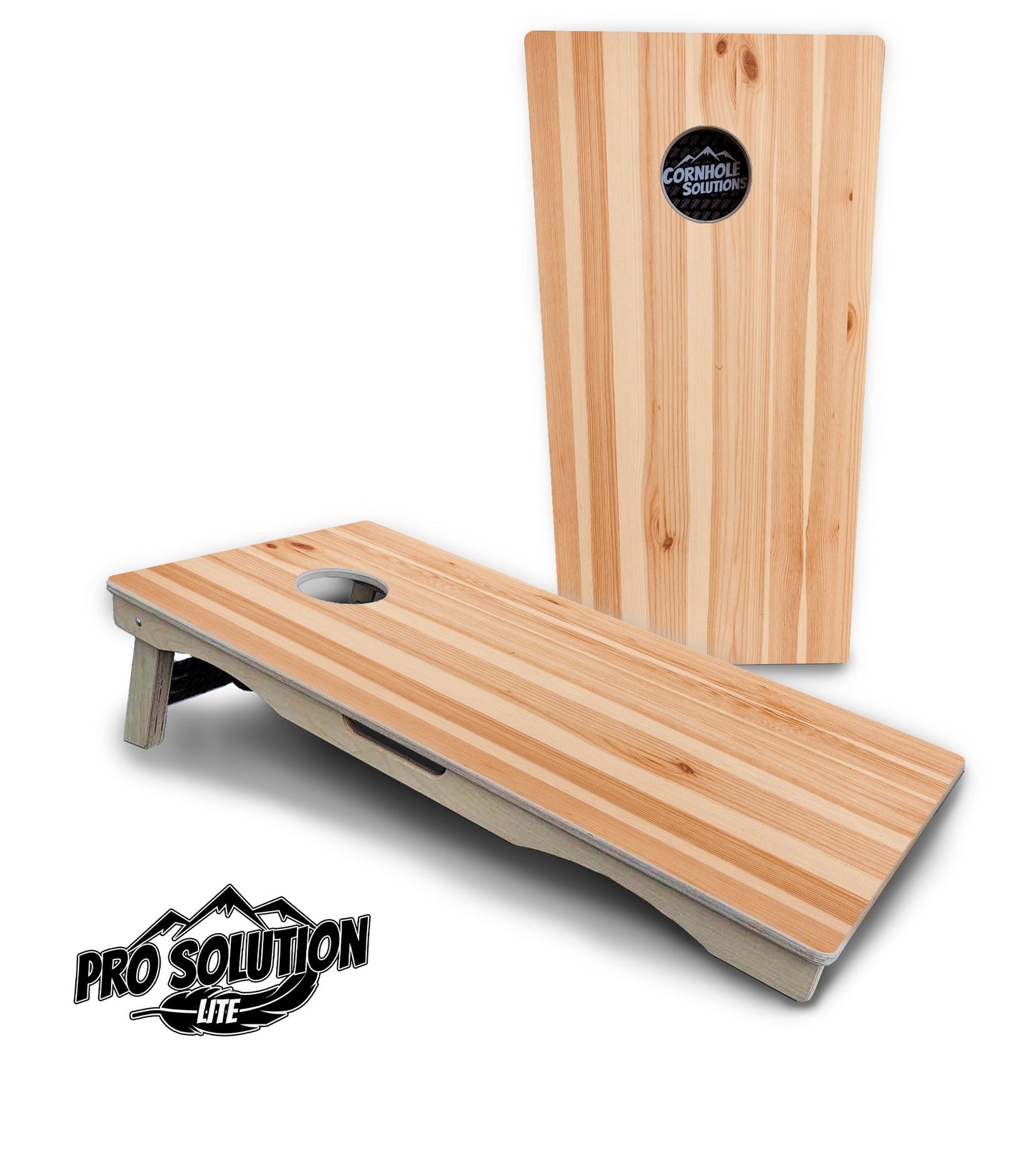 Pine Wood Cornhole Boards - Pro Solution Lite Series