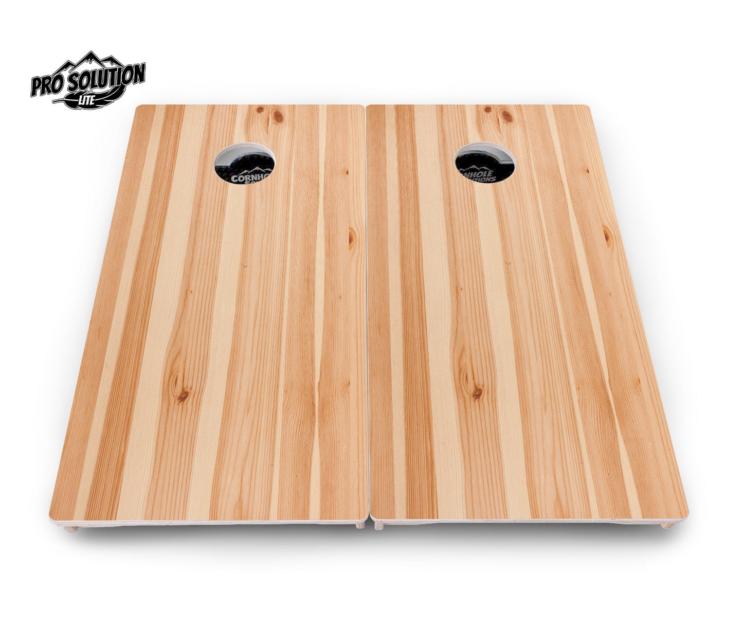 Pine Wood Cornhole Boards - Pro Solution Lite Series