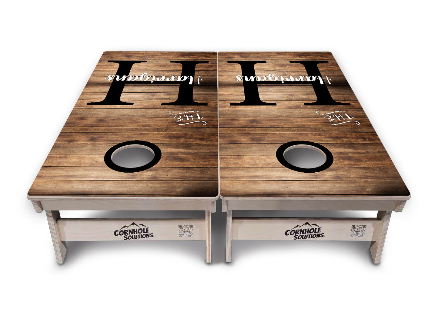 Wood Slat Cornhole Boards - Professional Tournament Series