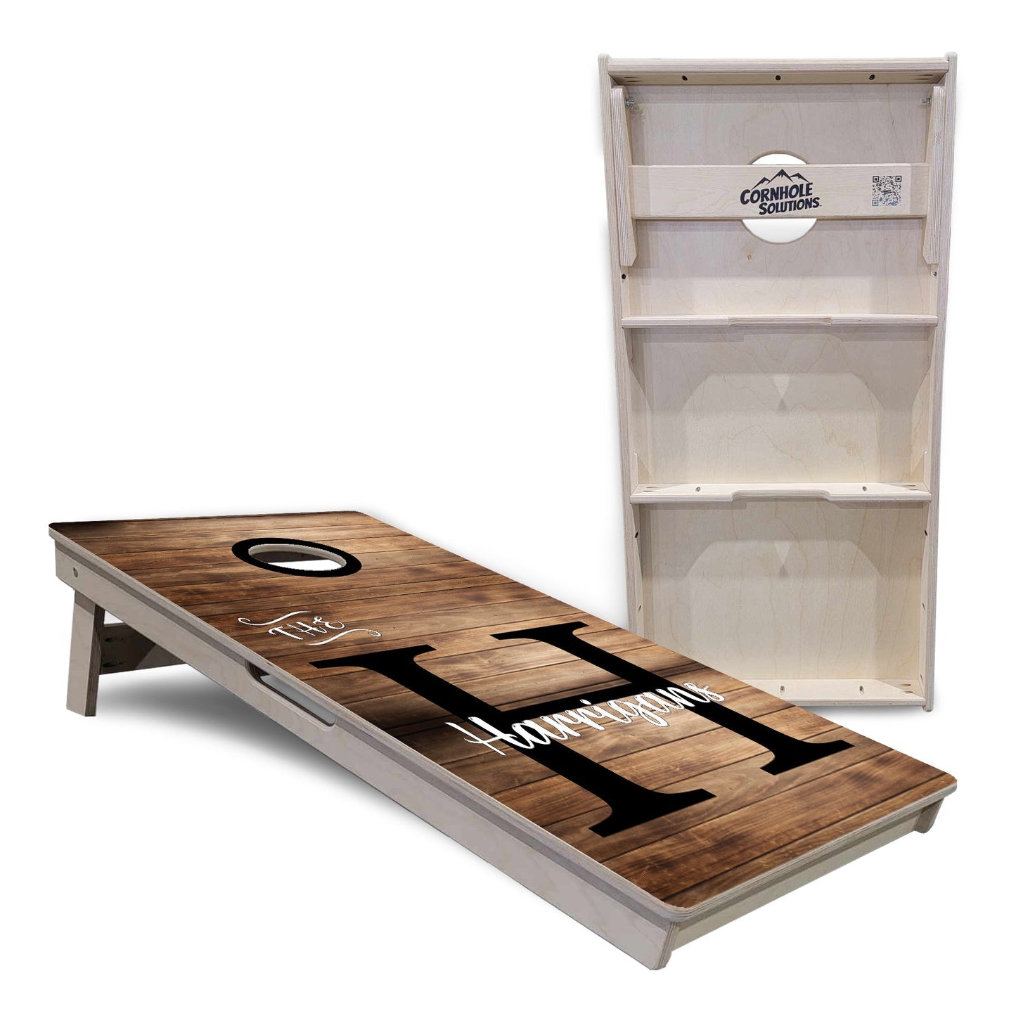 Wood Slat Cornhole Boards - Professional Tournament Series