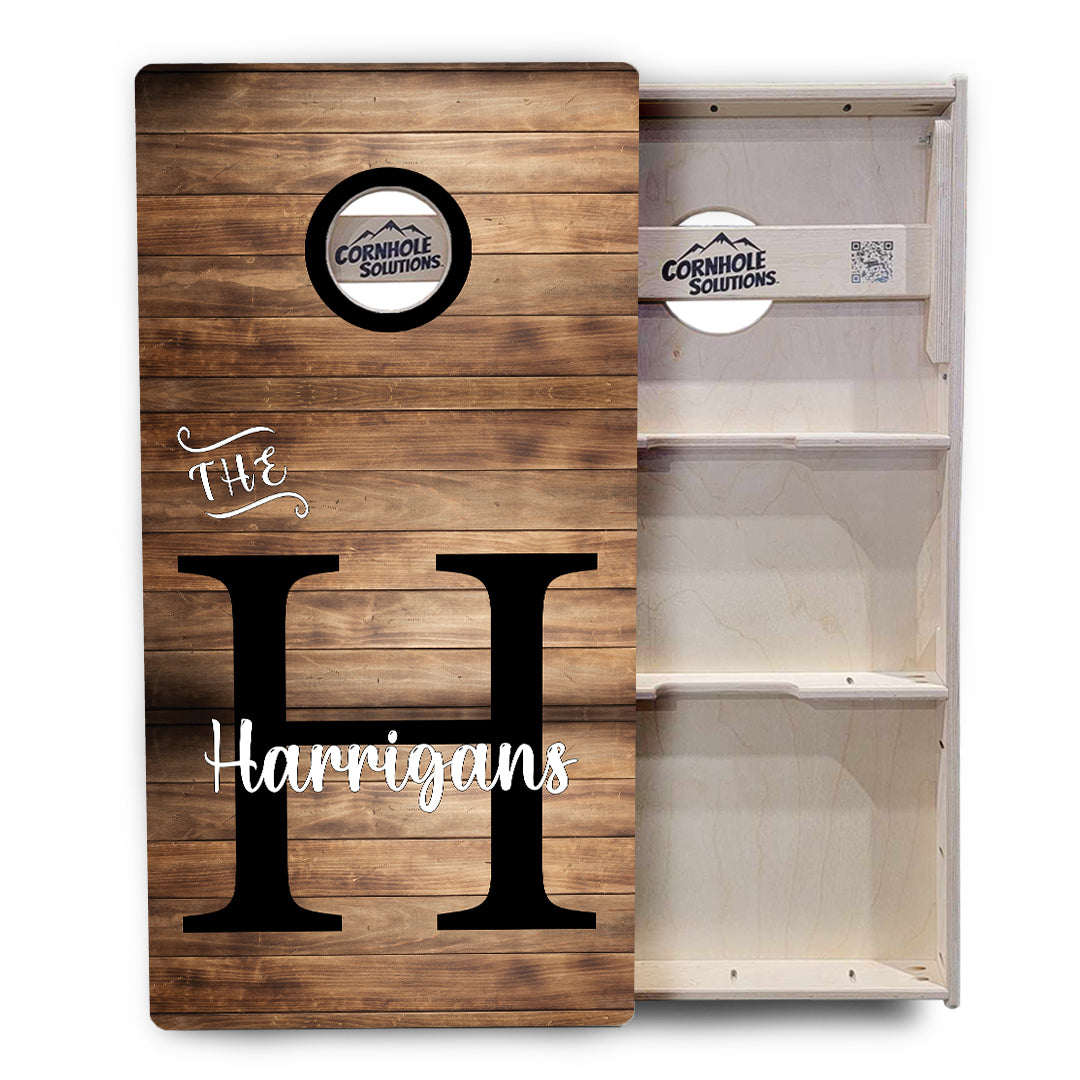 Wood Slat Cornhole Boards - Professional Tournament Series