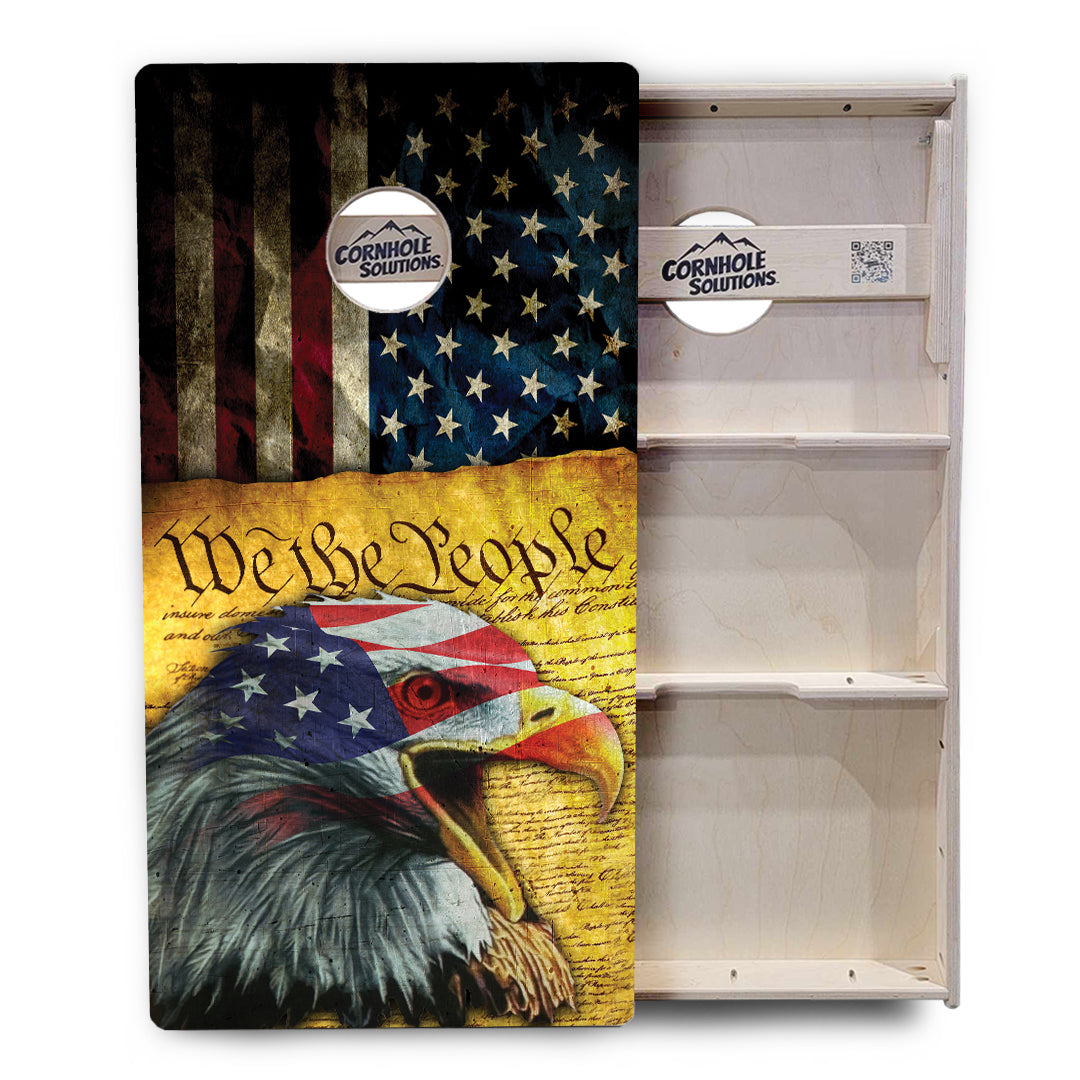 We The People Eagle Cornhole Boards - Professional Tournament Series