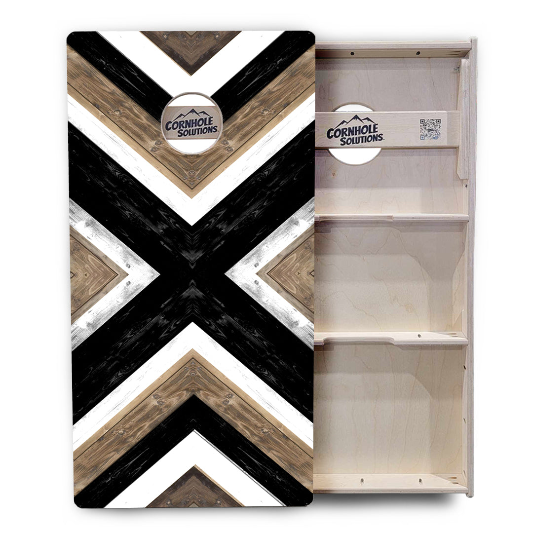 X Pattern Cornhole Boards - Professional Tournament Series
