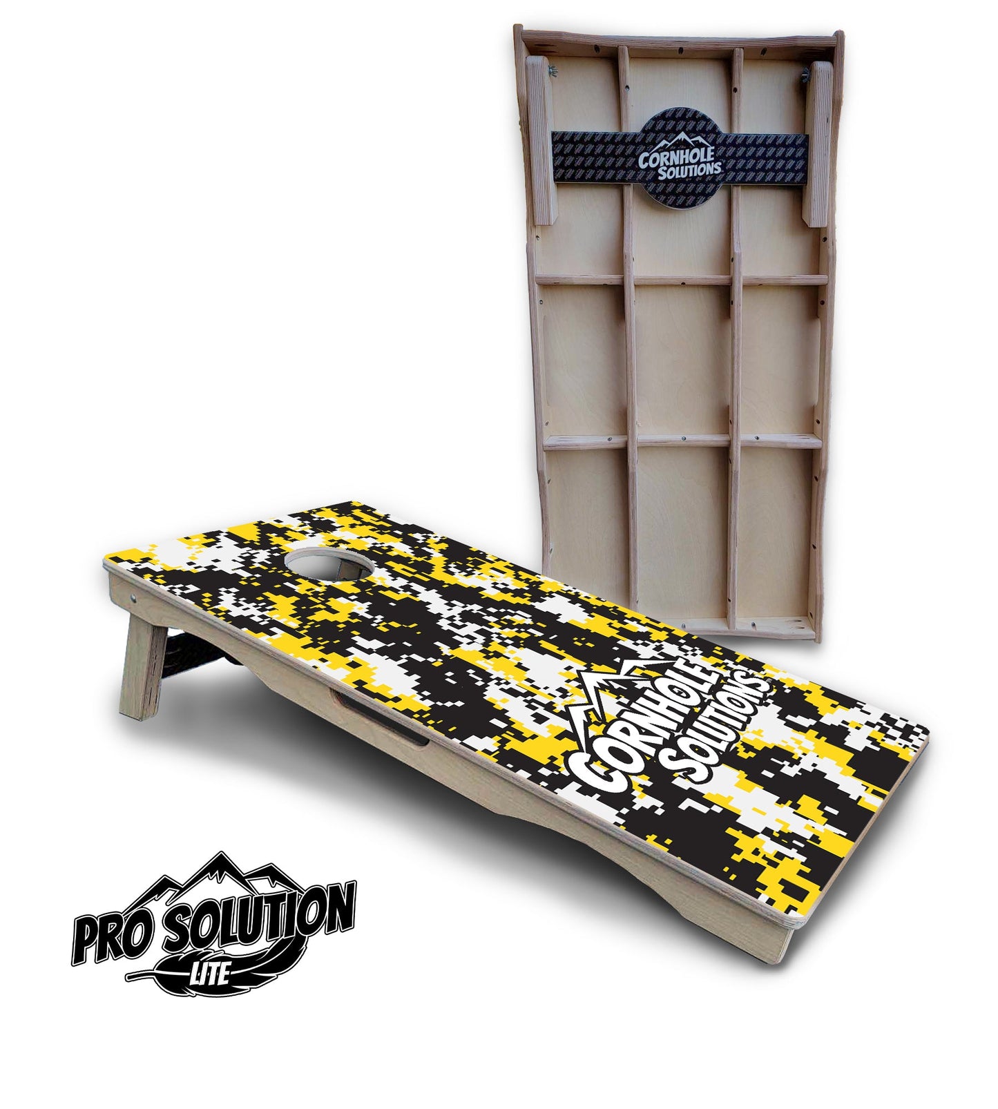 Digital Camo Cornhole Boards - Pro Solution Lite Series