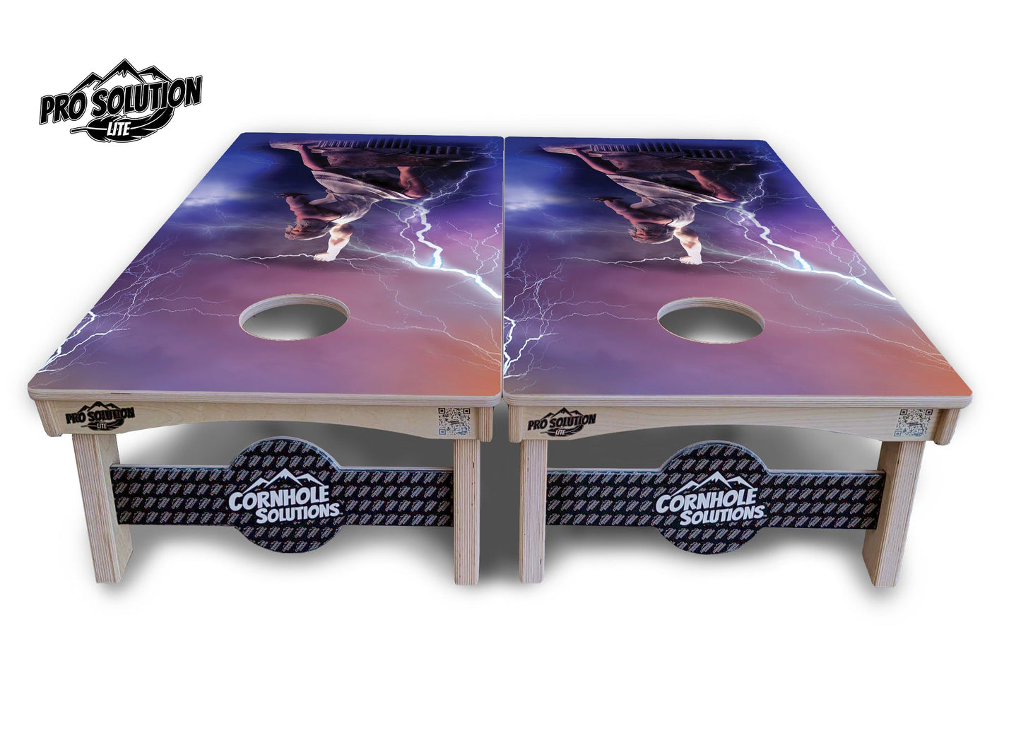 Greek Mythology Cornhole Boards - Pro Solution Lite Series