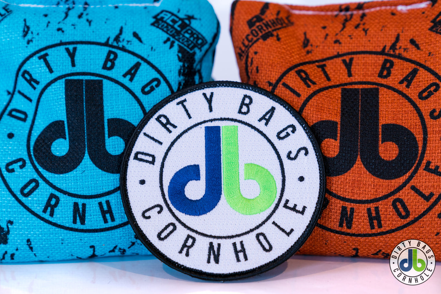 db Velcro Patch - White