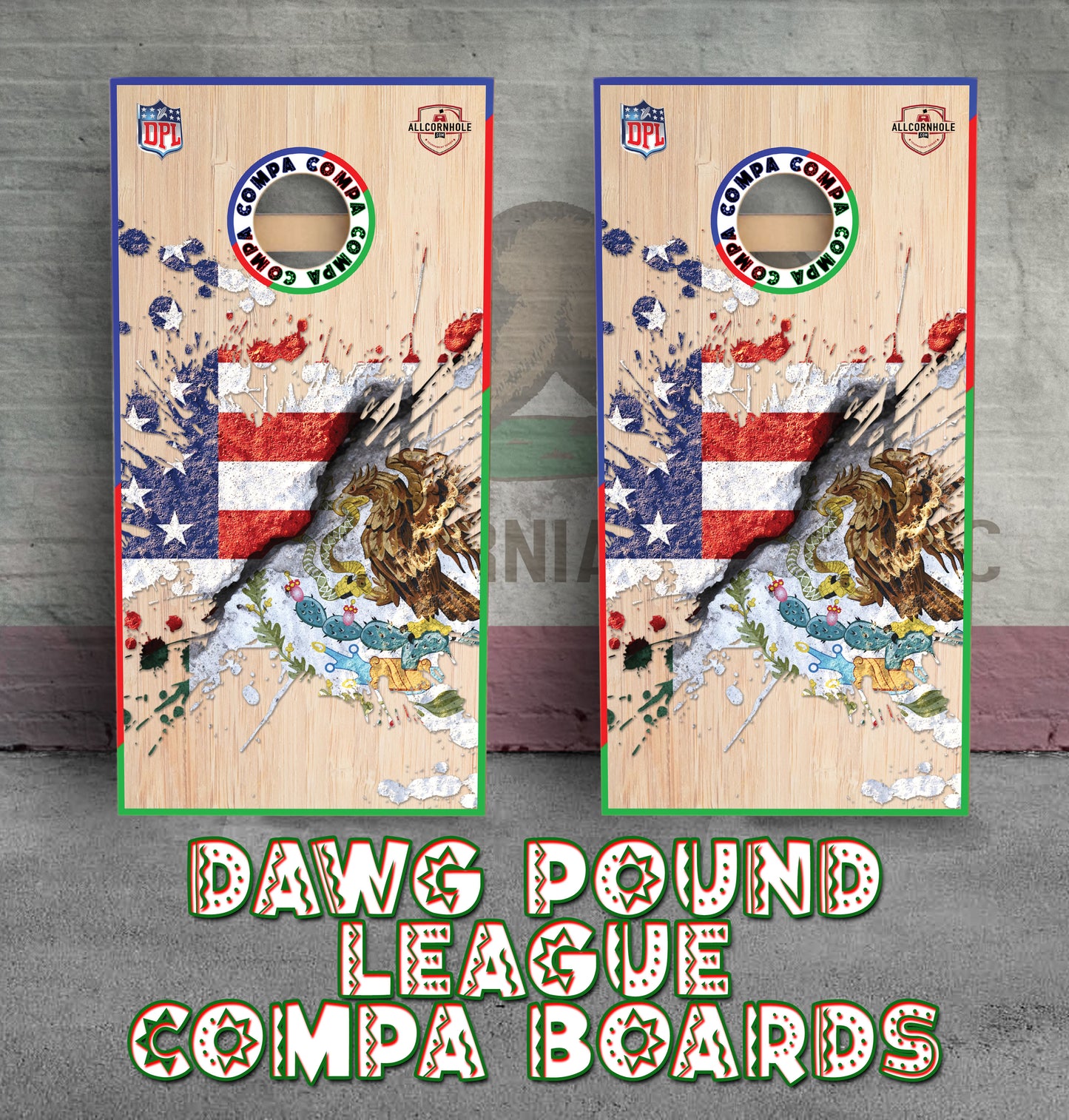 Cornhole Boards - DPL Compa Edition