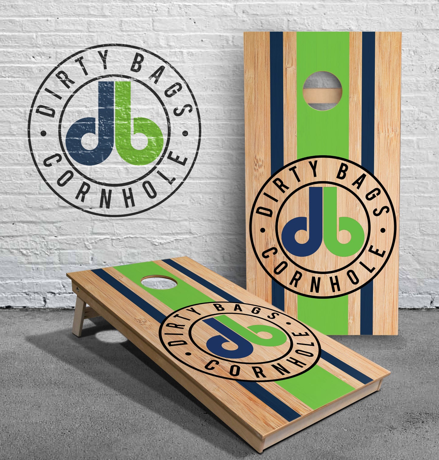 American Cornhole League Cornhole Boards DB Badge
