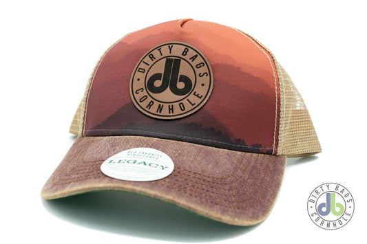 db Cornhole Hat - Mountains