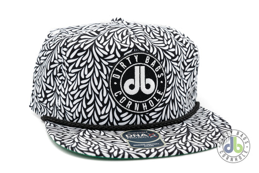 Skate Style db Hat - Black/White