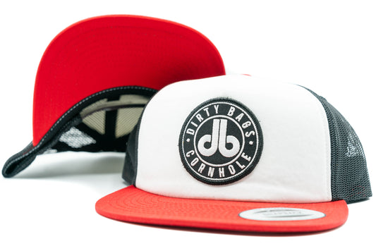 db Black Patch Hat - Foam Trucker Hat