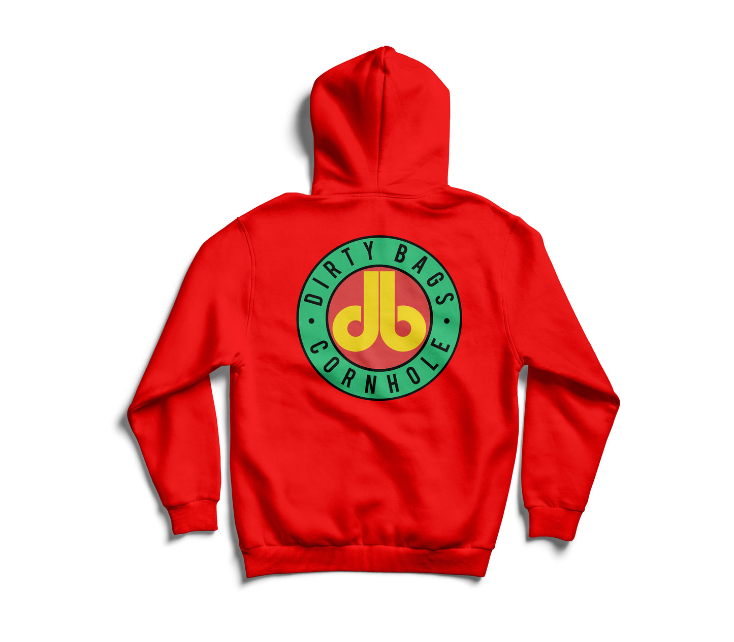 Red DB Hoodie - Pick Your Logo!