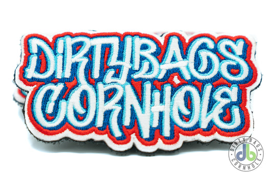 db Velcro Patch - Red White and Blue Graffiti