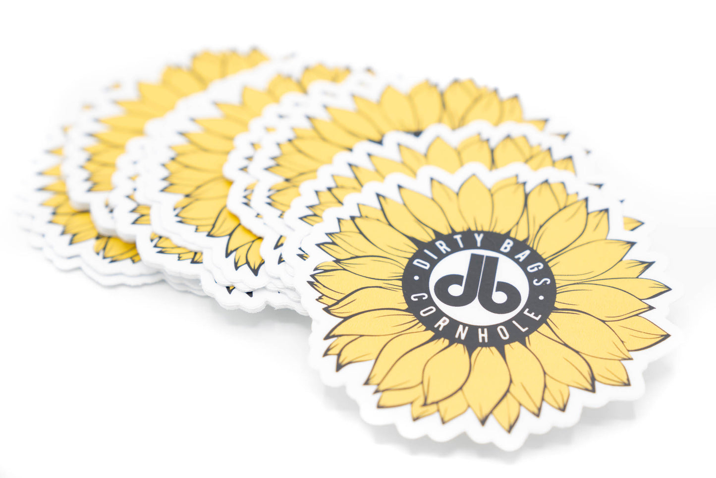 Dirty Bags Sunflower Sticker