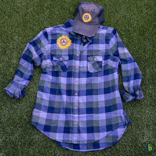 Ladies DB Sunflower Flannel