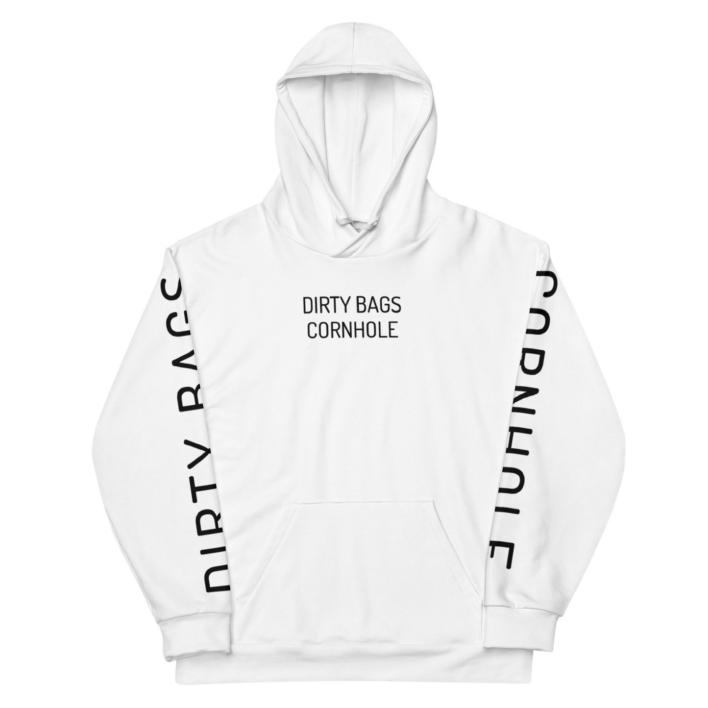 Dirty Bags Cornhole Hoodie - db Sleeves