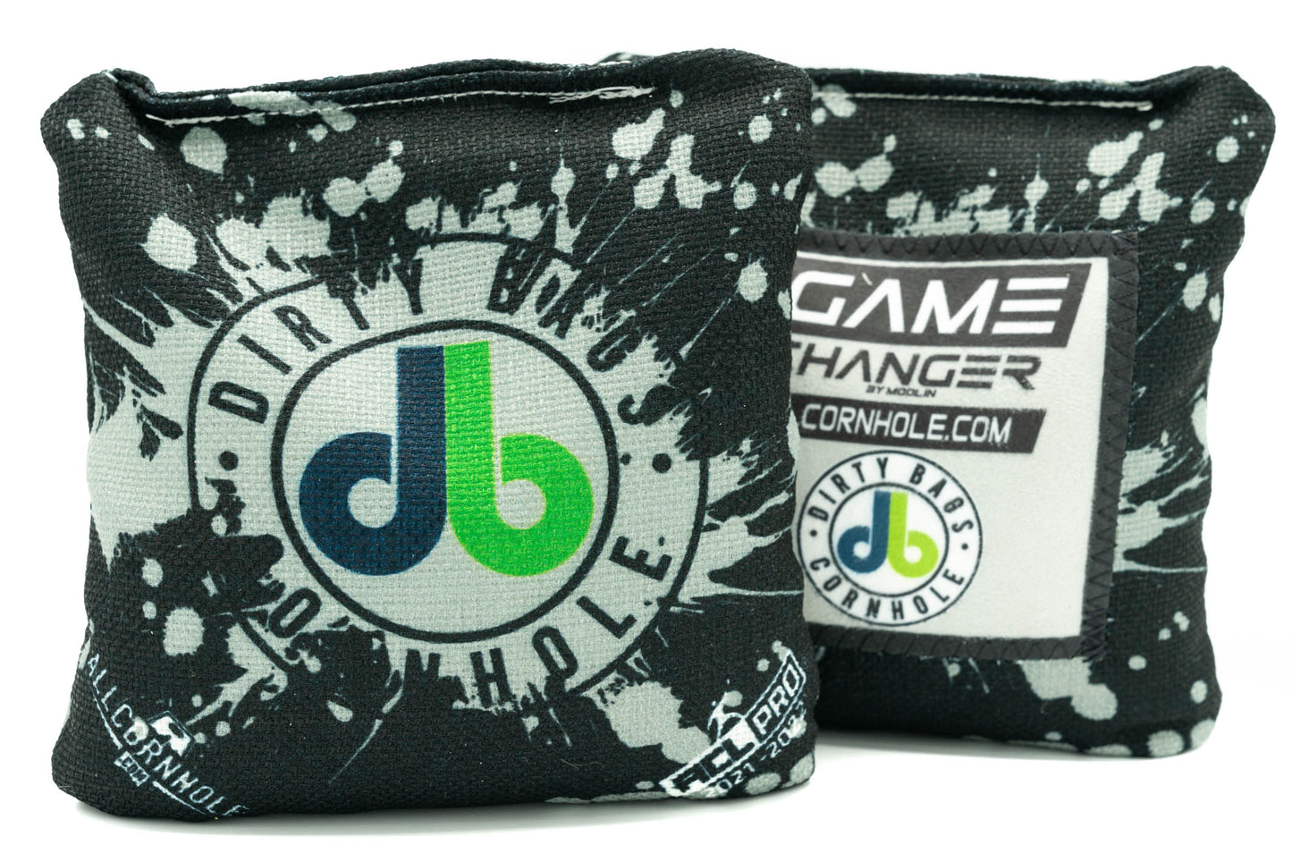 Game Changer Cornhole Bags - db Paint Splatter Edition (Set of 4)