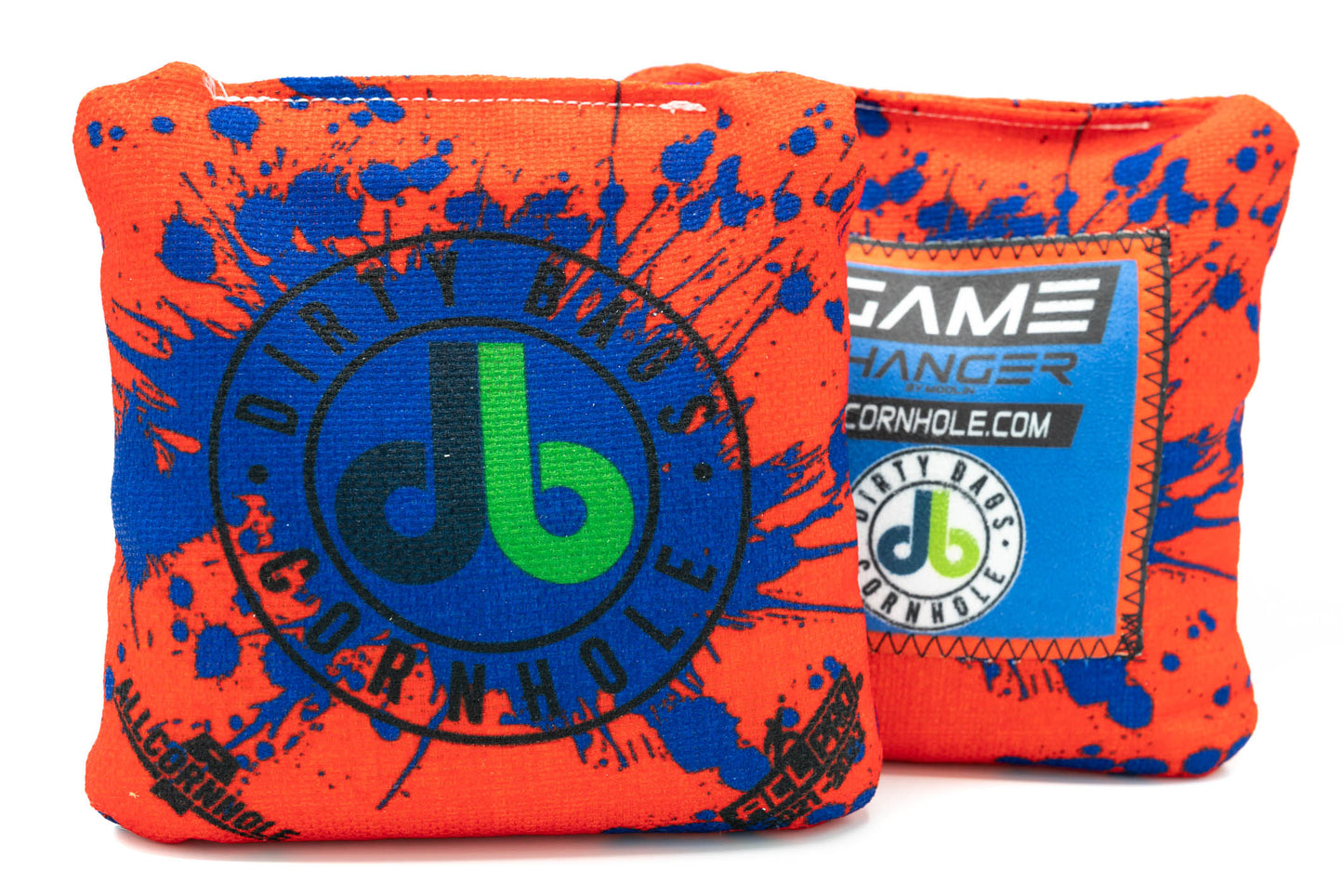 Game Changer Cornhole Bags - db Paint Splatter Edition (Set of 4)
