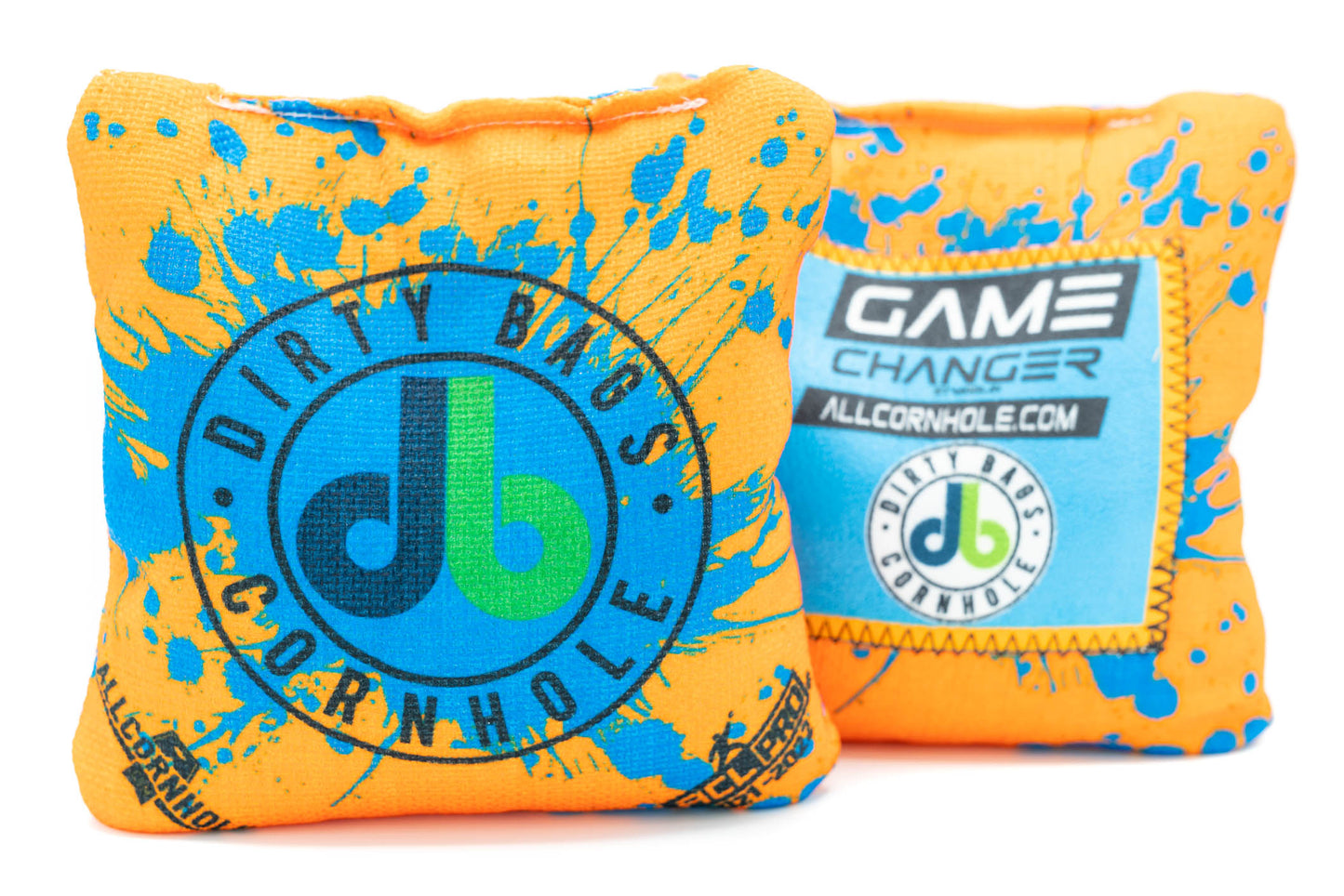 Game Changer Cornhole Bags - db Paint Splatter Edition (Set of 4)