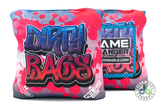 Game Changer Cornhole Bags - db Graffiti - (Set of 4)