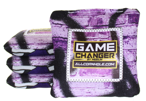 Game Changer Cornhole Bags - All Cornhole Graffiti Edition (Set - 4 Bags)