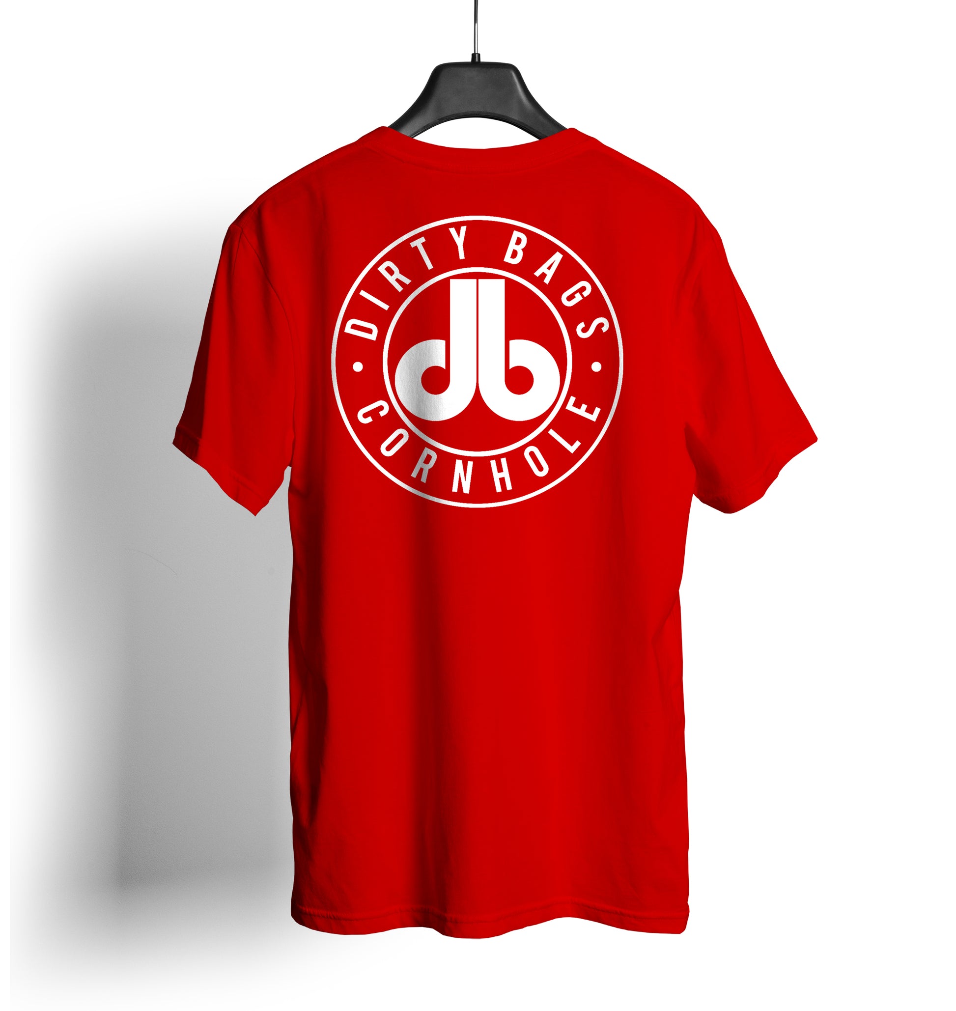 cornhole shirt red and white