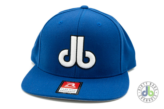 Hat - db Royal White and Black