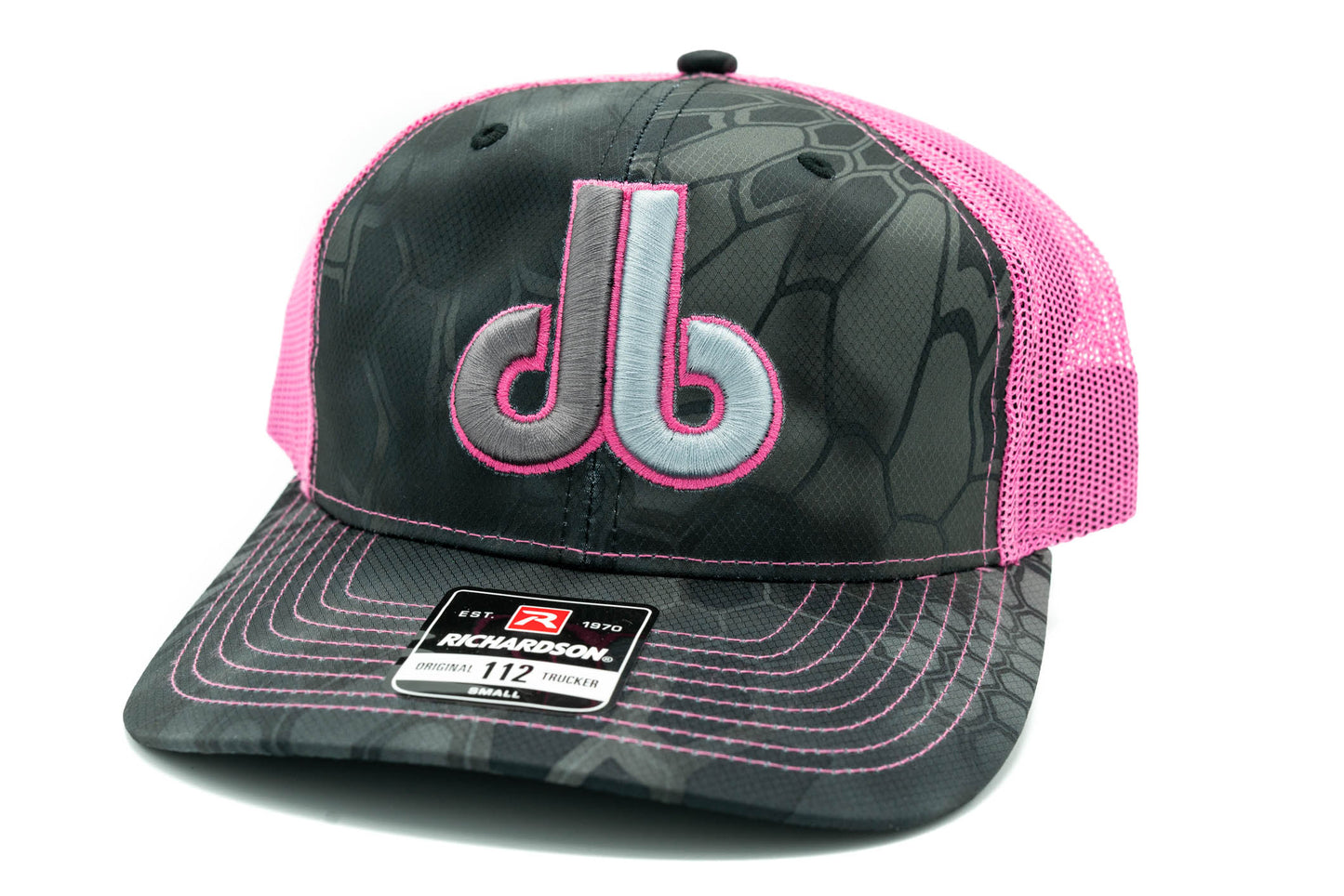Ladies Cornhole Hat - Pink and Camo
