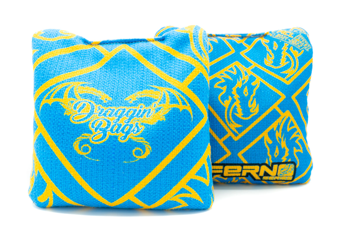Used Cornhole Bags -  Draggin Bags Inferno