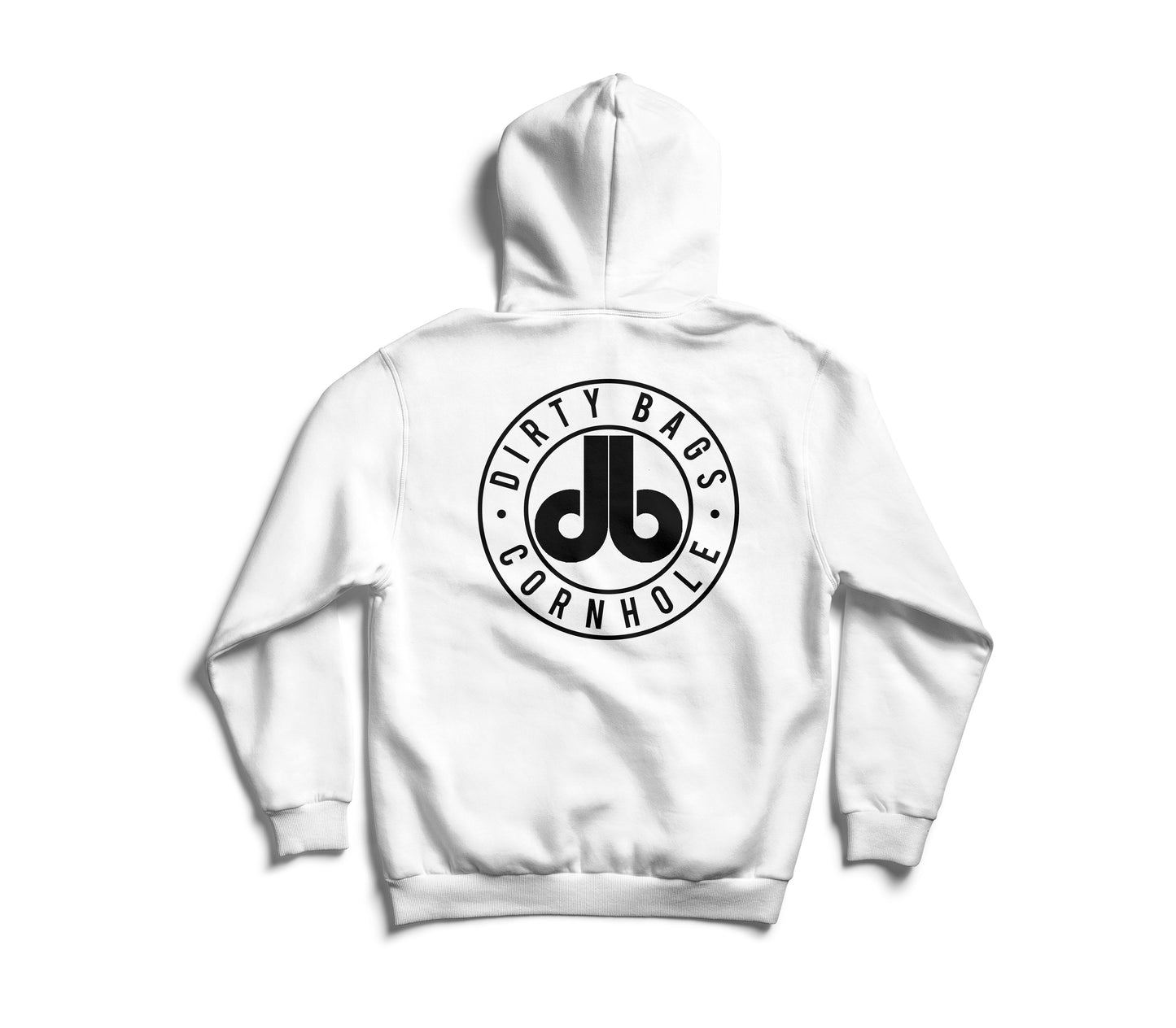 White DB Hoodie - Pick Your Logo!