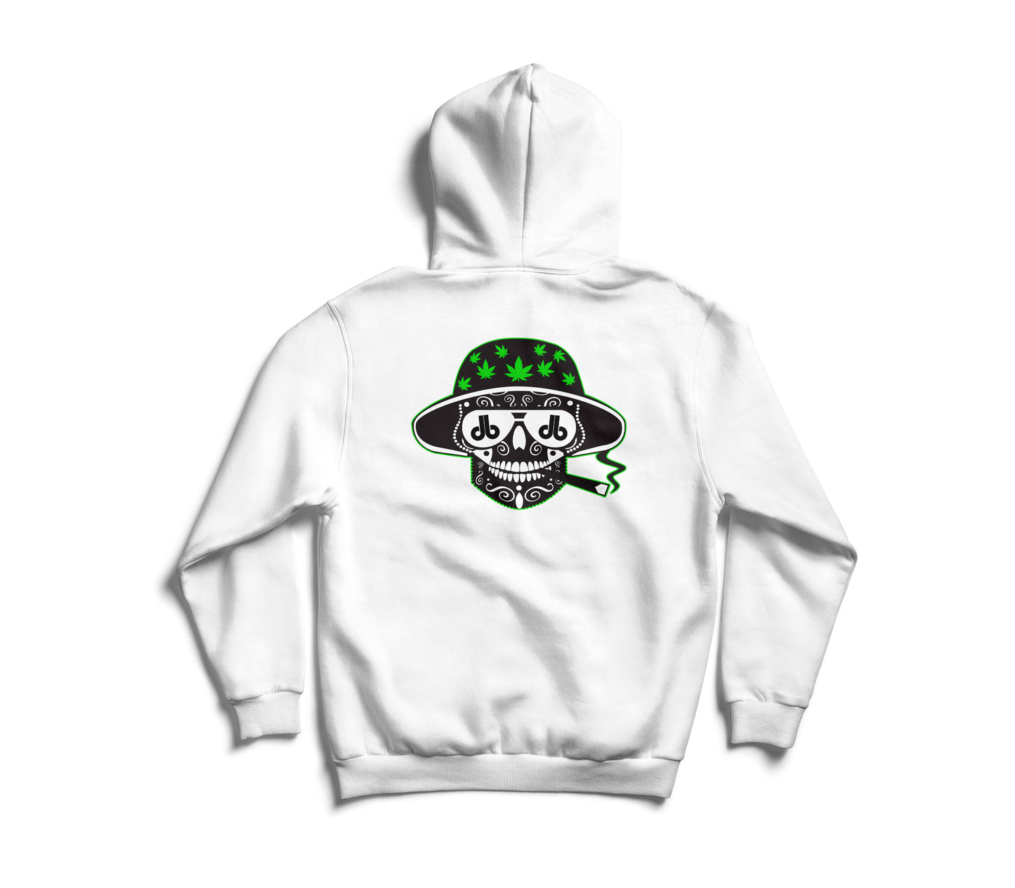 White DB Hoodie - Pick Your Logo!