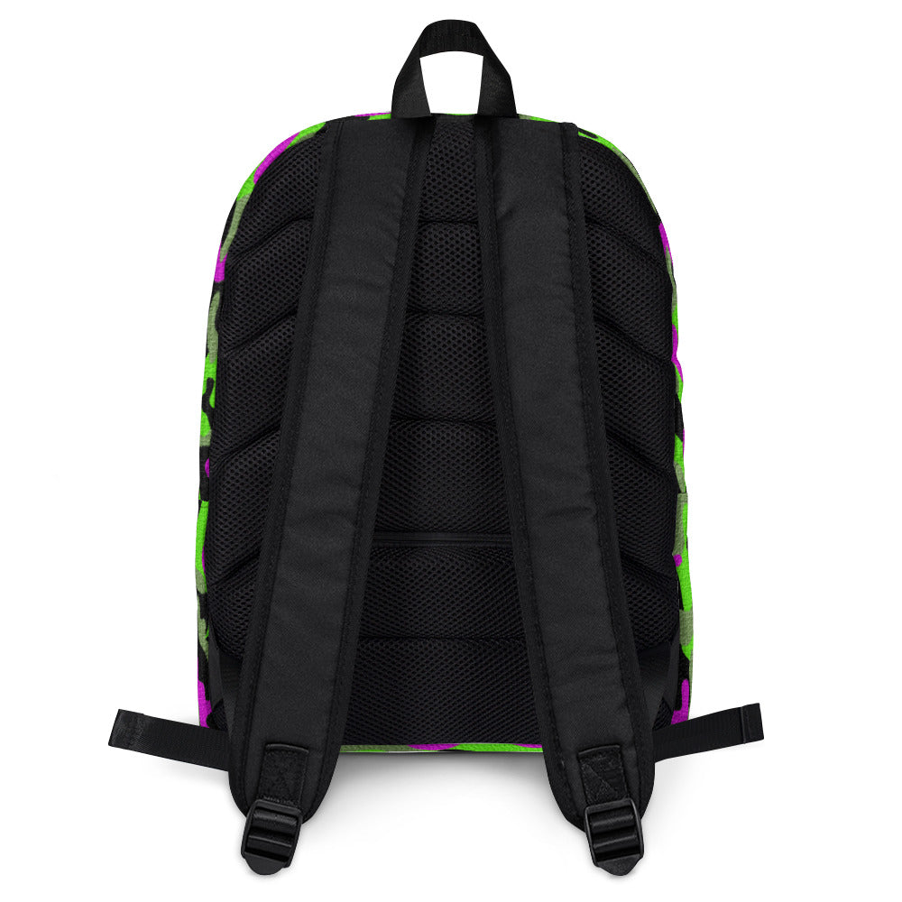 DBC Camo Backpack - Bright Green Camo